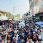 ফরিদগঞ্জে নৌকার প্রার্থী শফিকুর রহমানকে স্থানীয়দের অভ্যর্থনা
