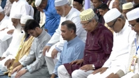 রাষ্ট্রপতি ও প্রধানমন্ত্রীর অংশগ্রহণে ঈদুল ফিতরের প্রধান জামাত অনুষ্ঠিত