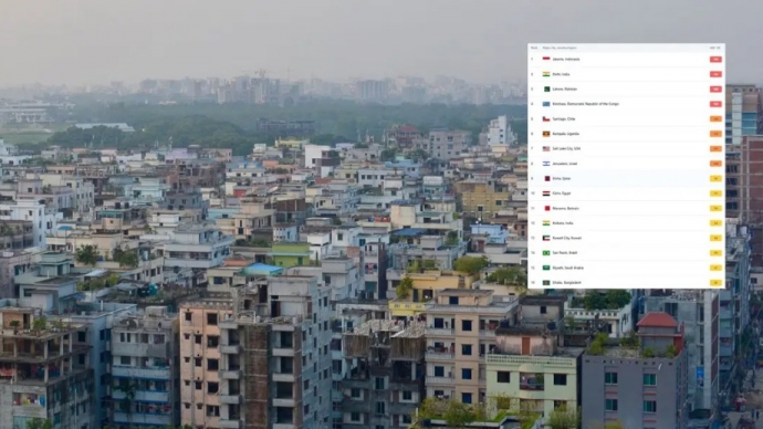 ঢাকার বাতাস আজ ‘সহনীয়’