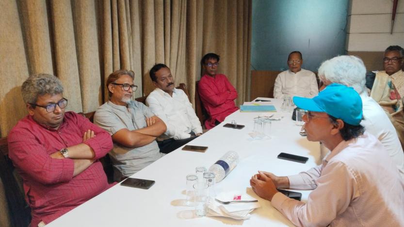 বৃহত্তর ময়মনসিংহ সাংবাদিক সমিতি-ঢাকা জিএমএসএসডি এর কার্যনির্বাহী কমিটির সভা