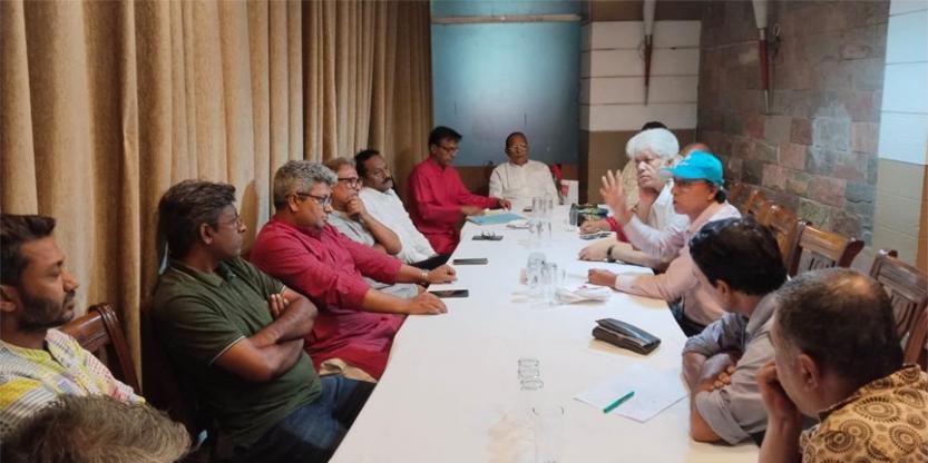 বৃহত্তর ময়মনসিংহ সাংবাদিক সমিতি-ঢাকা জিএমএসএসডি’র কার্যনির্বাহী কমিটির সভা