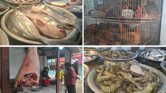 নিত্যপণ্যের বাজারে কিছুটা স্বস্তি