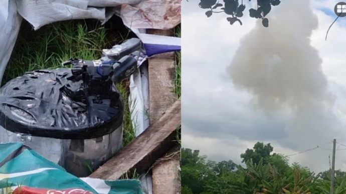আবারও ‘প্রেশারকুকার বোমা’: নিষ্ক্রিয়ের সময় কেঁপে উঠলো এলাকা